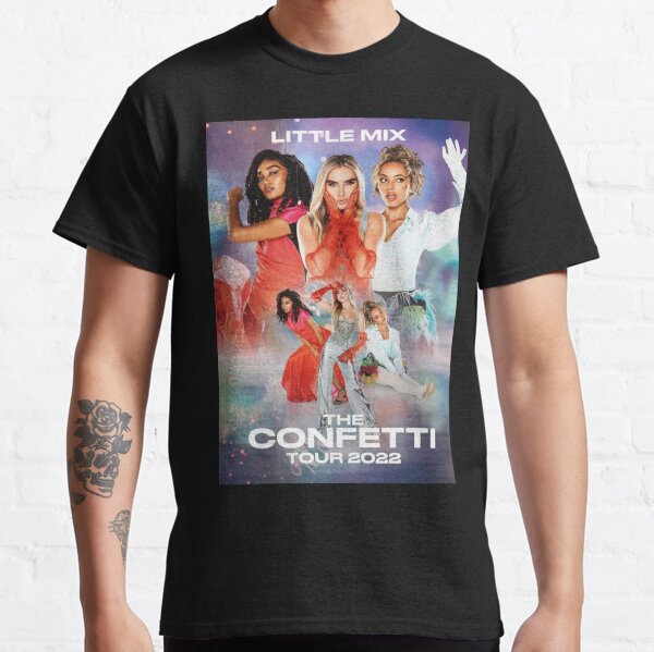 79St Wear Little Mix Concert Personalised Black T-Shirt for Kids/Girls