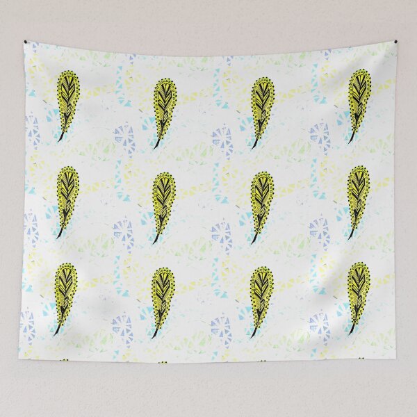 Item preview, Yellow Peace Feather designed and sold by missmann.