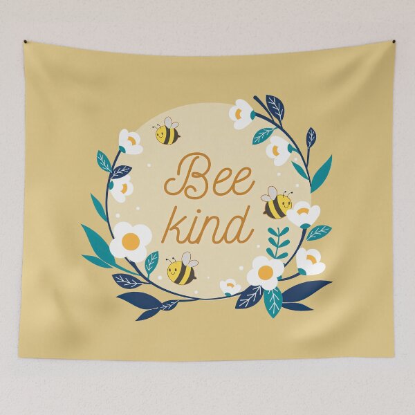 Item preview, Bee Kind Shirt, Bee Kind, Flower Ring  designed and sold by graphic-genie.