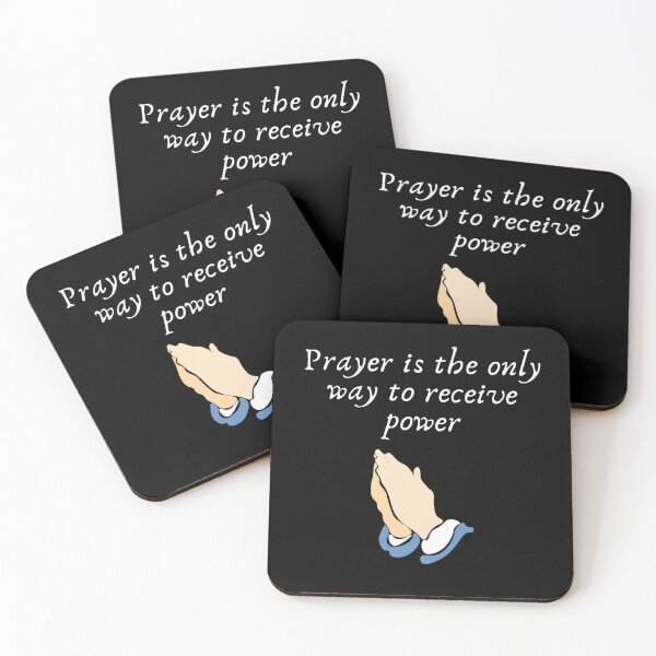 Item preview, Prayer is the only way to receive power designed and sold by Tony ⭐⭐⭐⭐⭐.