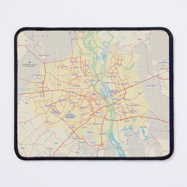 Item preview, Kiev City Map designed and sold by randomorder.