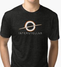Black Hole Interstellar Tri-blend T-Shirt