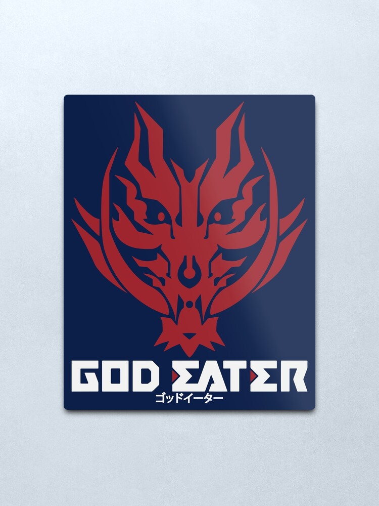 God Eater Fenrir Unisex Metal Print For Sale By Albiestore Redbubble