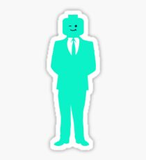 Minifig Business Man Sticker