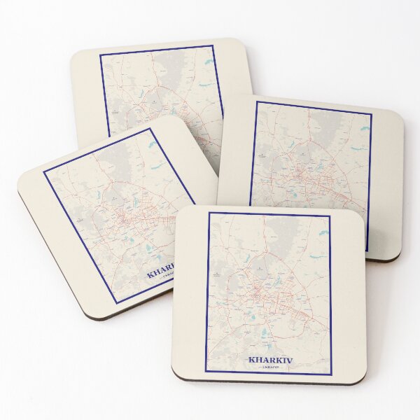 Item preview, Kharkiv City Map designed and sold by randomorder.