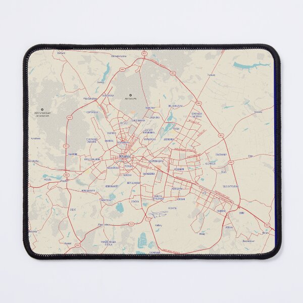 Item preview, Kharkiv City Map designed and sold by randomorder.