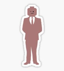 Minifig Business Man Sticker