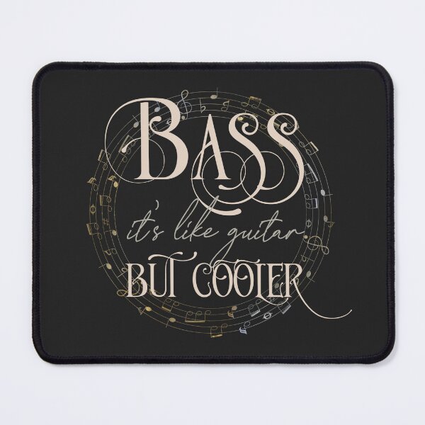 Item preview, Bass It's Like Guitar But Cooler designed and sold by edwinvisuals.