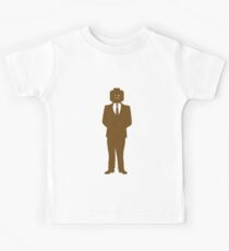 Minifig Business Man Kids Tee