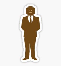 Minifig Business Man Sticker