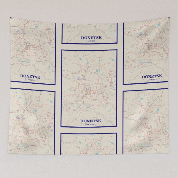 Item preview, Copy of Donetsk City Map designed and sold by randomorder.
