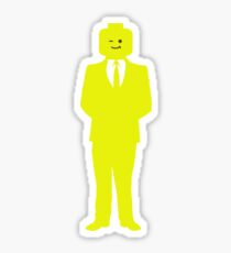 Minifig Business Man Sticker