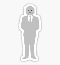 Minifig Business Man Sticker