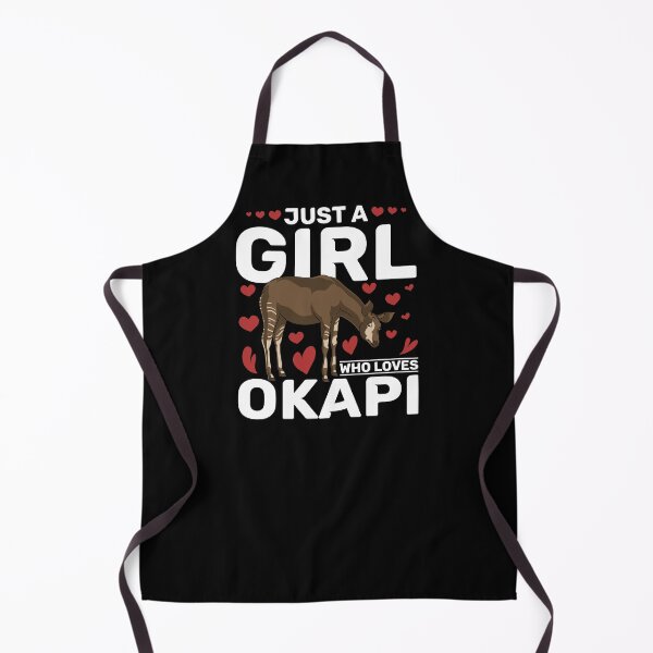 Item preview, Girls Safari Women African Animal Okapi designed and sold by bestshirtdesign.