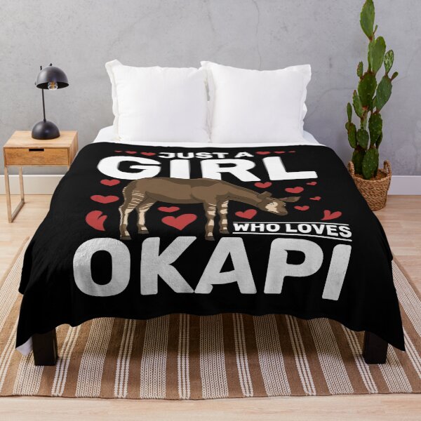 Item preview, Girls Safari Women African Animal Okapi designed and sold by bestshirtdesign.