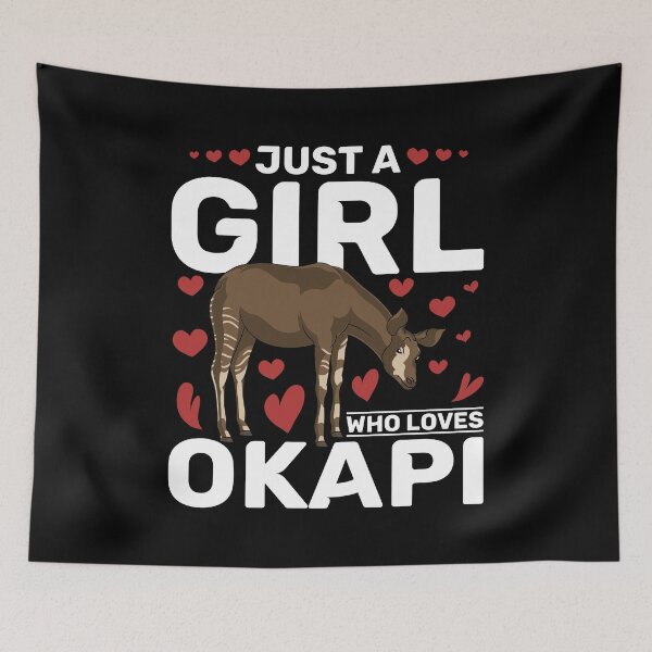 Item preview, Girls Safari Women African Animal Okapi designed and sold by bestshirtdesign.