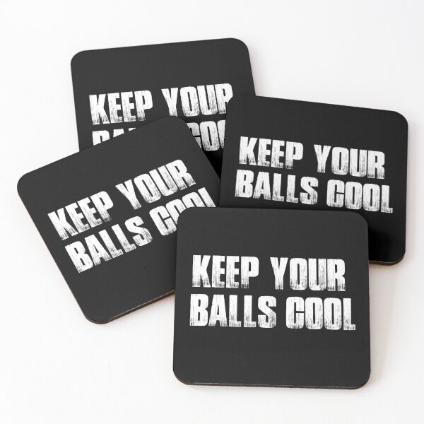 Item preview, Vintage Keep Your Balls Cool Bold Typography  designed and sold by X-Trends.