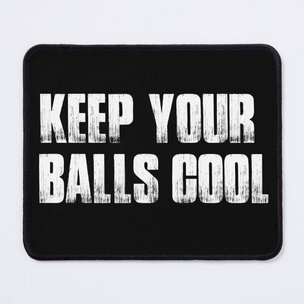 Item preview, Vintage Keep Your Balls Cool Bold Typography  designed and sold by X-Trends.