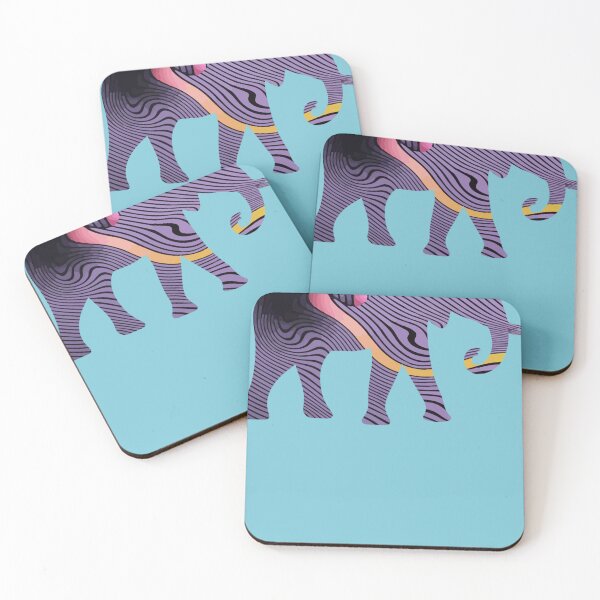 Item preview, Impala Currents Elephant Full Body Sticker designed and sold by DaniilJakobi.
