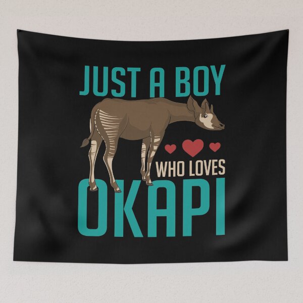 Item preview, Boys African Safari Zoo Animal Okapi designed and sold by bestshirtdesign.