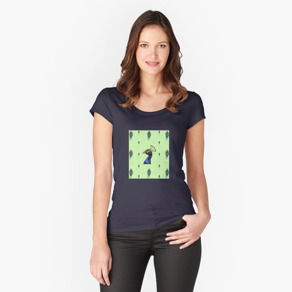 Item preview, Fitted Scoop T-Shirt designed and sold by JiggsFashion.