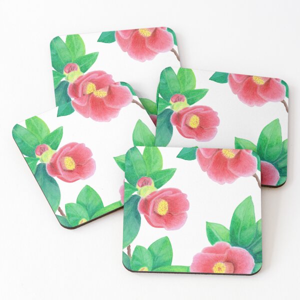Item preview, Camellia japonica designed and sold by YuNikDraw.