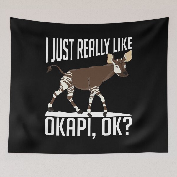 Item preview, Funny Okapi Lover African Safari Animal Okapi designed and sold by bestshirtdesign.