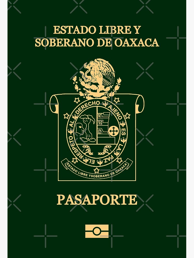 Oaxaca State Passport Sticker For Sale By Hakvs Redbubble 4435