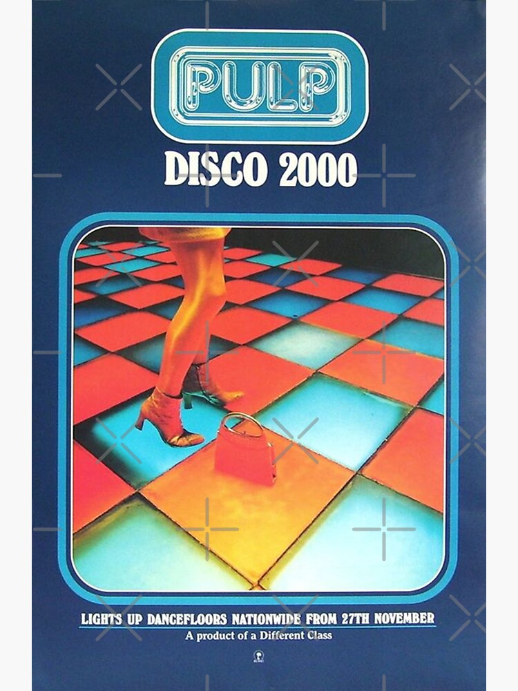 Discover pulp - disco 2000 Premium Matte Vertical Poster