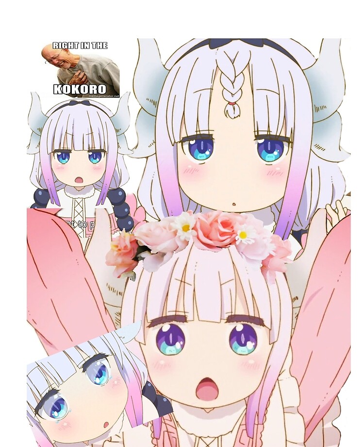 Kanna-Kobayashis Dragon Maid  iPad Case & Skin for Sale by Ane