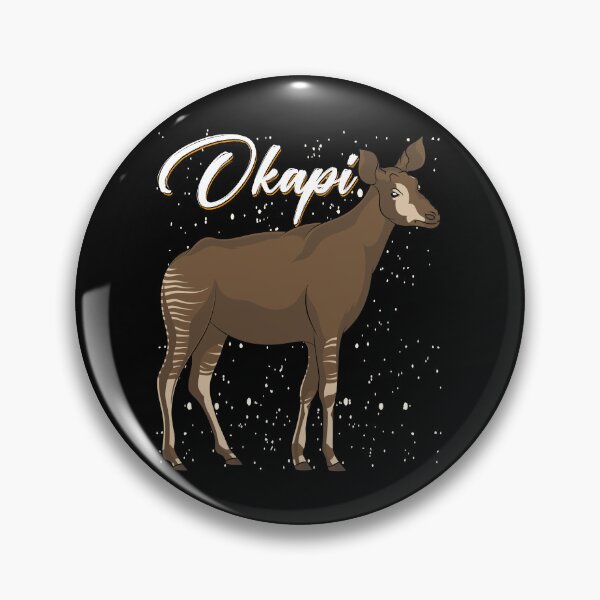 Item preview, African Zoo Animal Wildlife Okapi designed and sold by bestshirtdesign.