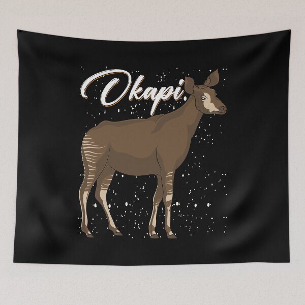 Item preview, African Zoo Animal Wildlife Okapi designed and sold by bestshirtdesign.