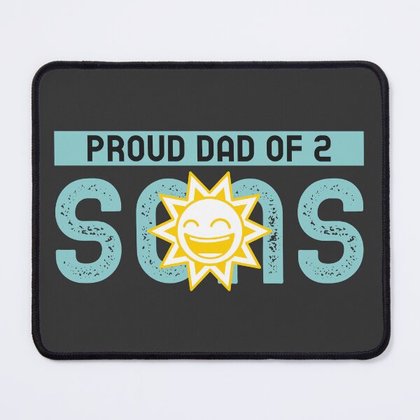 Item preview, Proud Dad of Two designed and sold by Ayurveda Fun Store.