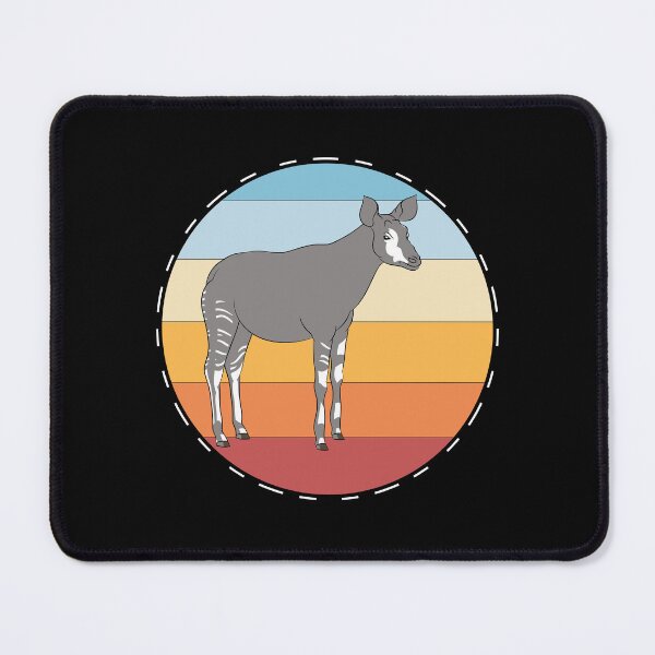 Item preview, Safari Zoo Animal African Wildlife Retro Okapi designed and sold by bestshirtdesign.