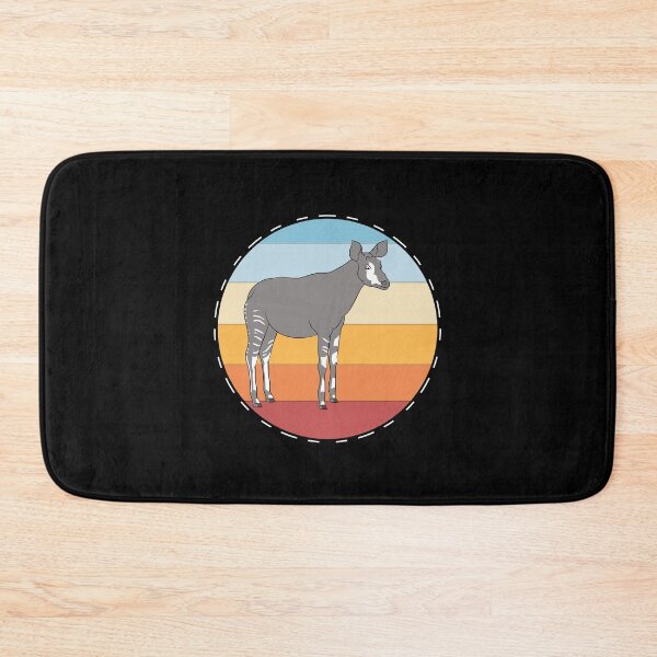 Item preview, Safari Zoo Animal African Wildlife Retro Okapi designed and sold by bestshirtdesign.
