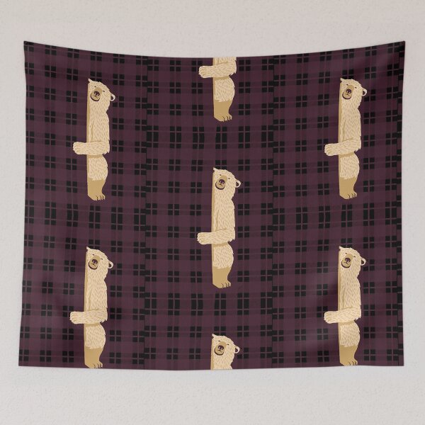 Item preview, Plaid Bear Lumberjack Osos  designed and sold by KatherineM1730.