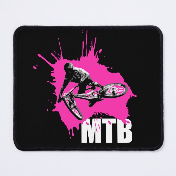 Item preview, Mountain biker downhill jump MTB pink designed and sold by Denis Rösler.