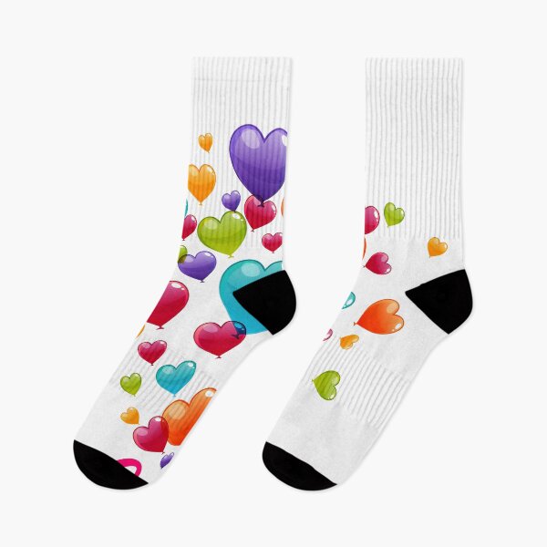 Item preview, Love Yourself Stylish Typography With Colorful Heart Balloons designed and sold by risingrocket.