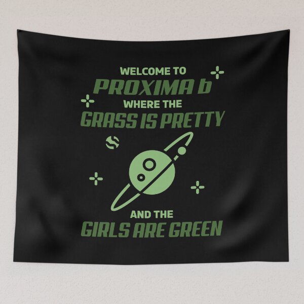 Item preview, Proxima Centauri b Exoplanet Green Planet Star #2128 designed and sold by TheAplus.