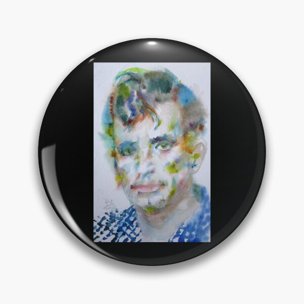 Item preview, JACK KEROUAC watercolor portrait .2  designed and sold by TonyRogers7890.