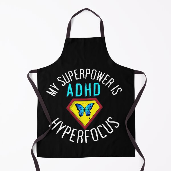 Item preview, ADHD - My Superpower is ADHD Hyperfocus - Option 4 - Light on Dark designed and sold by TheBerriesADHD.