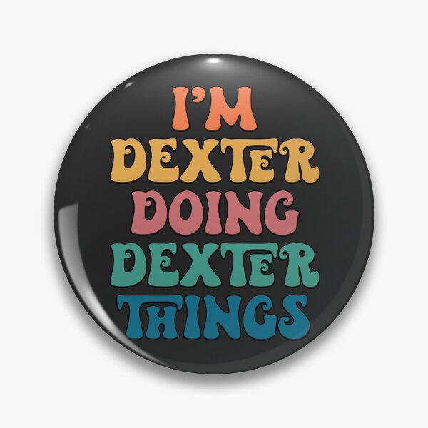 Item preview, Dexter Funny Retro First Name designed and sold by Americandude.