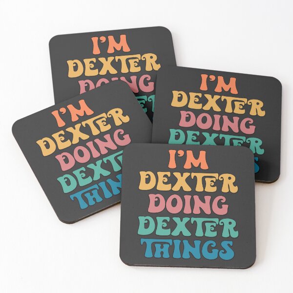 Item preview, Dexter Funny Retro First Name designed and sold by Americandude.