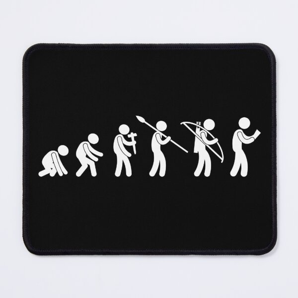 Item preview, Funny Human Evoltion with IT illustration  designed and sold by X-Trends.
