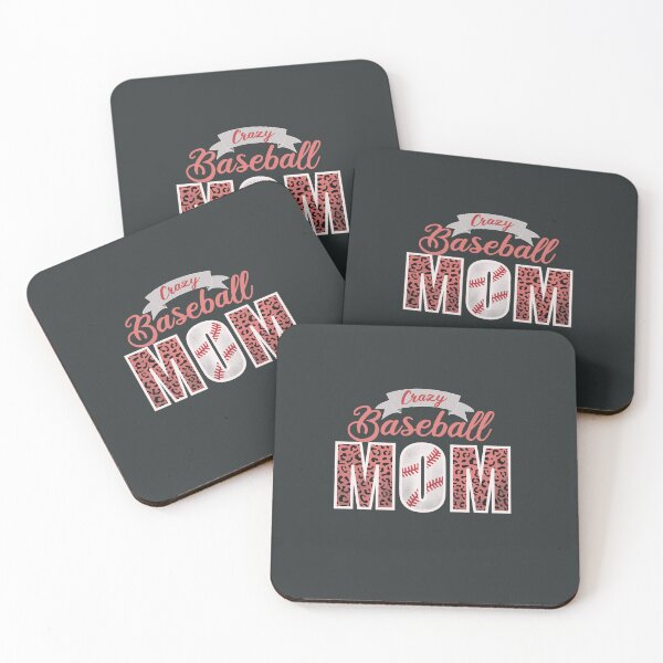 Item preview, Crazy Baseball Mom  designed and sold by JooArtPrints  ★★★★★.
