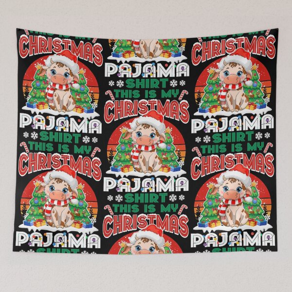 Item preview, This Is My Christmas Pajama Funny Cow Christmas Gifts  designed and sold by DanielOwen8402.
