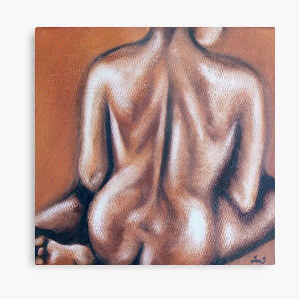 Silken Metal Print
