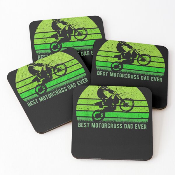 Item preview, Mens Vintage Retro Best Motorcross Dirt Bike Dad Ever Fathers Day designed and sold by DKshowmaker.