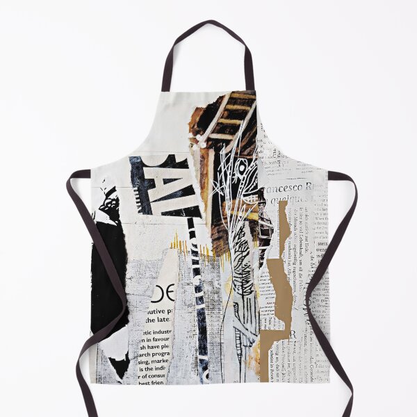 Item preview, Textual Abstract Paper Collage designed and sold by Limor-Sadot.