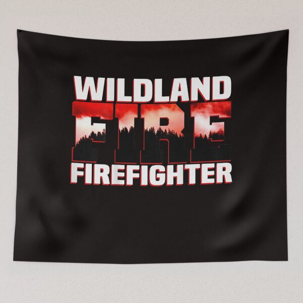 Item preview, Wildland Fire Rescue Department Firefighters Firemen designed and sold by dominiquepote.